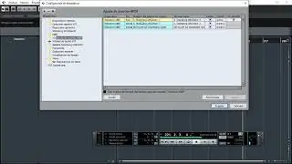 Configurar midi  en cubase (routear entradas y salidas midi)