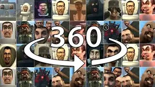 360 VR Skibidi Toilet 1-30 ALL Seasons All Episodes IN 4K