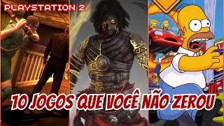 10 JOGOS DE PS2 QUE NINGUÉM ZEROU