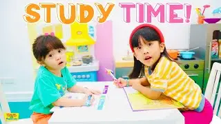 TRAVIS AND RACHEL STUDY TIME | Travis in WONDERLAND