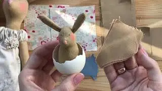 Полное видео по пошиву пасхального зайки Тильда | Easter Bunny Tilda Full Video