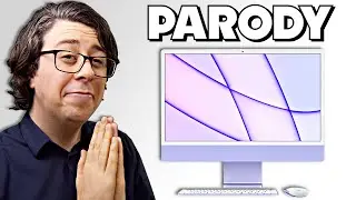New iMac 2021 PARODY - “iPad Pro on a Stick”