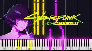 Let You Down | Cyberpunk Edgerunners Ending Theme PIANO TUTORIAL(Sheet in the description)