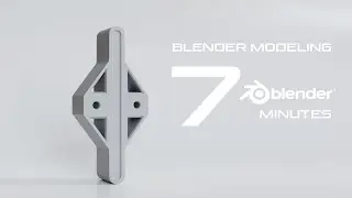7 Minutes Modeling Task _ Blender Modeling Tutorial