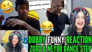 Dobby Funny 😂 React On | Zgod And Neyoo Funny 😂 Dance Step | Zgod Real Michael Jackson Dance 😂 |