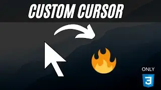 How To Create Custom Cursor Using HTML CSS | Cool Coding Tamil
