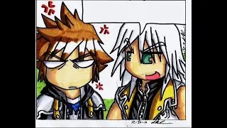 Kingdom Hearts: Ask a Stupider Question [Comic Dub]