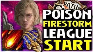 Poison Firestorm Pathfinder League Starter Build Ended Up Impressing Me | PoE