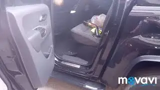Фольксваген аммарок снятие обшивки задней двери.