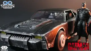Spinmaster Batmobile & McFarlane The Batman Figure