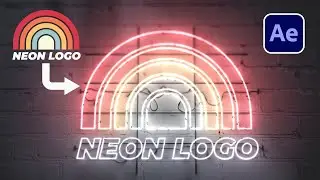 Neon Logo for After Effects