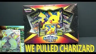 Pokémon Shining Fates Pikachu V Collection Box FIRE PULLS