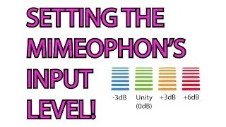 Setting The Input Level on Mimeophon