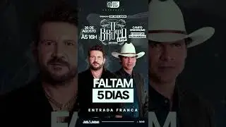 Faltam 5 dias moçada! 🎶📀