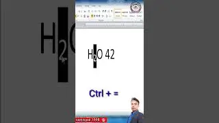 How to use Subscript and Superscript with shortcut key 