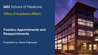 Postdoc Appointments and Reappointments