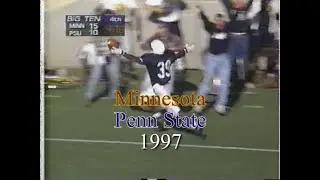Penn State vs.  Minnesota 1997 GAME STORY