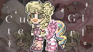 ✮⋆ Pony Town⋆˙ ∘₊✧─Cute Girl OC  Tutorial─✧₊∘  ⋆˙ by szha ⋆˙