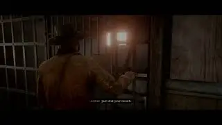 Guy shot his friend so I took him to the sheriff - Red Dead Redemption 2