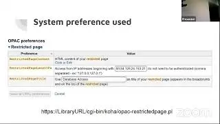 Authenticating through Koha for database access