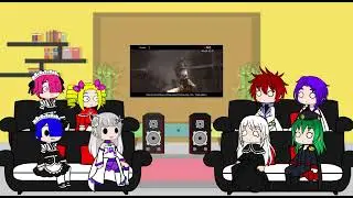Re:Zero Reagindo a Kratos é O Homem (