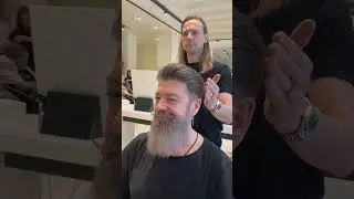 Индивидуальный подход в колористике мужской седины 👨🏻‍🦱🤍⠀ 