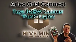 Arlec Grid Connect RGBW Cabinet Puck Lights