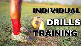 Individual Drills Session 2023 | Improve Ball Close Control | Simal Football Skiller