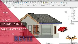 How To Create Roof In Revit Part 2 //Gable roof