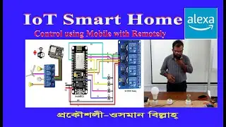 IoT smart home control using mobile with remotely