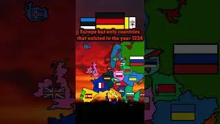 Europe but 1000 yo countries only