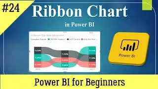 Ribbon Chart in PBI || Visuals in Power BI || Master in Visualization in PBI 2022