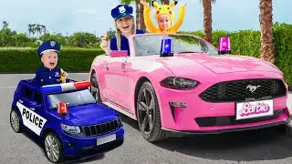 ¡Aventura de persecución policial de Barbie