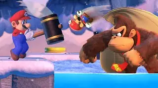 Mario Vs Donkey Kong Switch #006 100% (Walkthrough/NC.) Slippery Summit