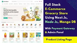 #4 Full Stack Next js E-commerce Project Tutorial with Tailwind CSS & Admin Panel 