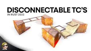 The BEST DISCONNECTABLE TC'S in Rust | Base Building 2022 | Rust