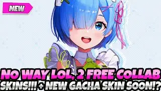 AYOOOOOOO! 2 FREE COLLAB SKINS! FREE REM & EMILIA SKIN! GACHA SKIN SOON? (Nikke: Goddess of Victory)