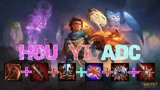 THE ONLY WAY TO BUILD HOU YI!! Hou Yi ADC Gameplay | Smite Conquest
