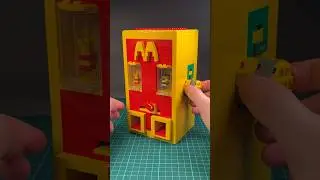 Working Lego McDonald’s Machine 