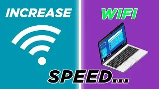 Paano Pabilisin ang Wifi Speed sa Laptop or Desktop📶