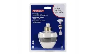 First Alert Motion Sensing Light Socket (PIR725)