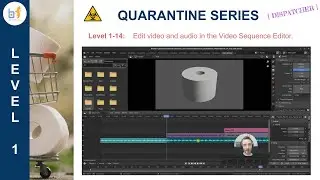 Editing Video and Audio in the Video Sequence Editor (VSE) | Blender 2.82 Quarantine Series 1-14