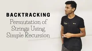 6 Permutation of Strings | Simple Recursion