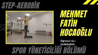 Spor Bilimleri Fakültesi step-aerobik dersi ödevim