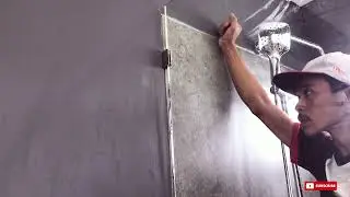 Jadi begini proses,,Pasang kaca pembatas kamar mandi |🕵🏻‍♂️