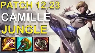 CAMILLE CAN JUNGLE AGAIN IN SEASON 13 - Camille Jungle Gameplay - Patch 12.23 - League of Legends