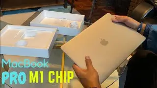 Macbook pro 2020 m1 chip unboxing & ASMR sound