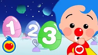 1-2-3 Surprise Eggs 🐣Playful Learning ♫ Plim Plim - The Kindness Hero