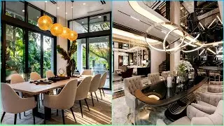 300 Modern Luxury Dining Room Design Ideas 2025: Best Home Interior Decor Ideas: Decor Trends