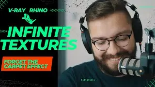 Quick Infinite Materials in V-Ray 6 for Rhino (TUTORIAL)